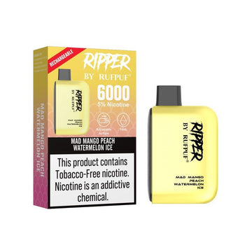 Ripper Mad Mango Peach Watermelon Ice disposable